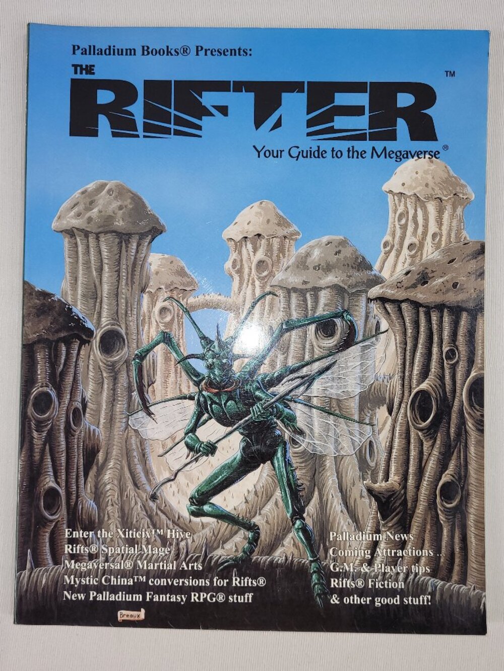 Palladium Rifter #3 Sourcebook RPG Fantasy Softcover Game Book Manual